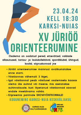 XV Jüriöö orienteerumine